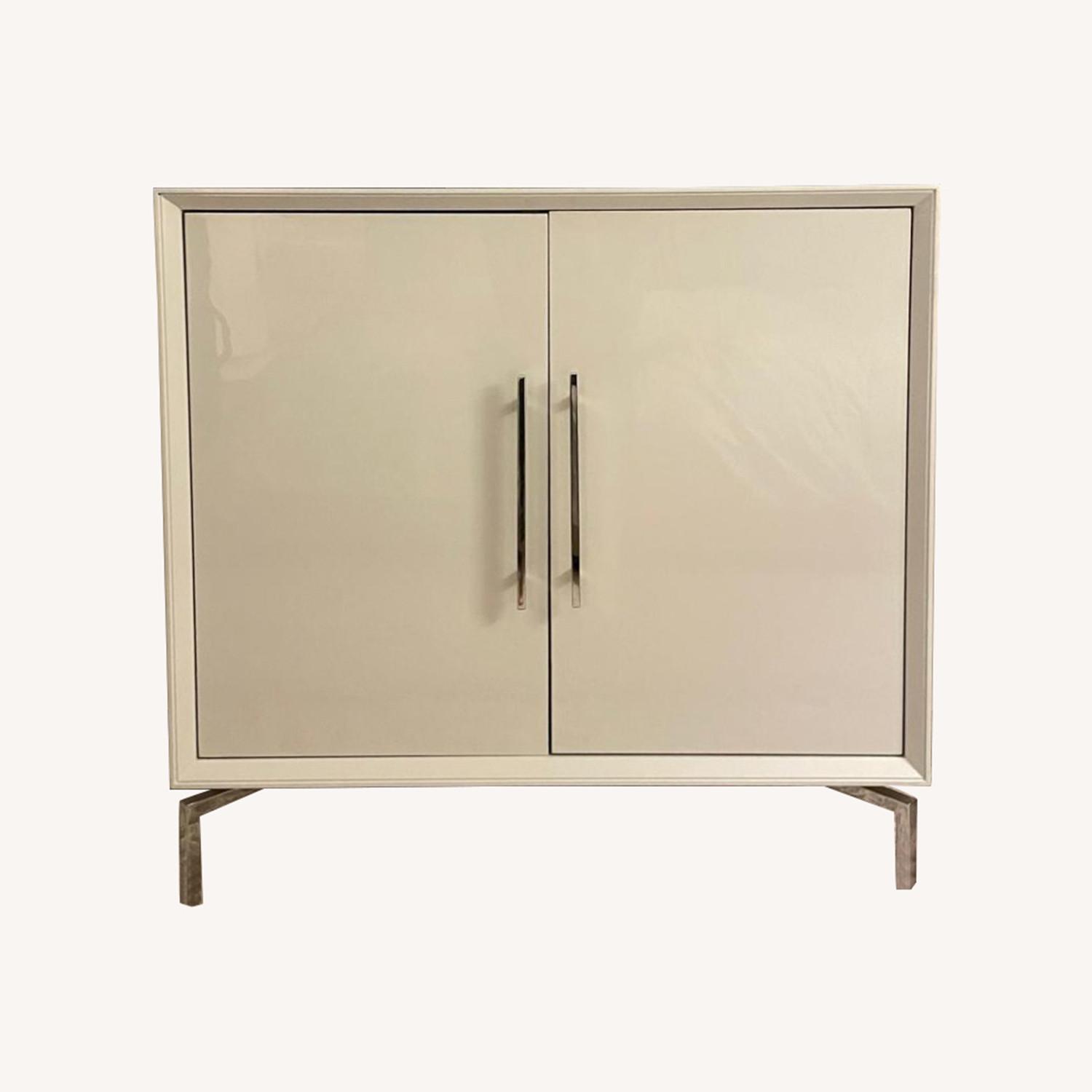 Mitchell Gold + Bob Williams White Cabinet - image-0