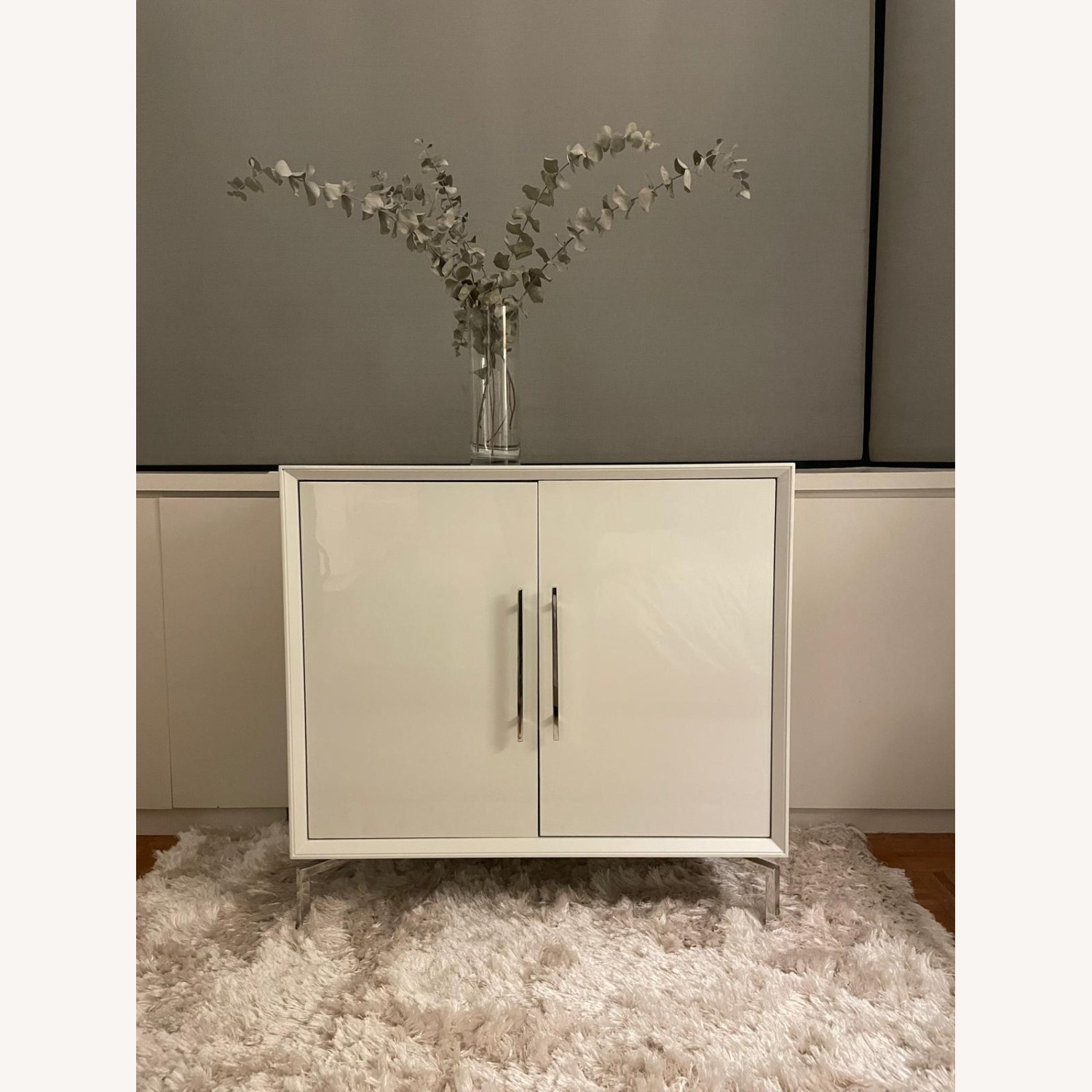 Mitchell Gold + Bob Williams White Cabinet - image-1