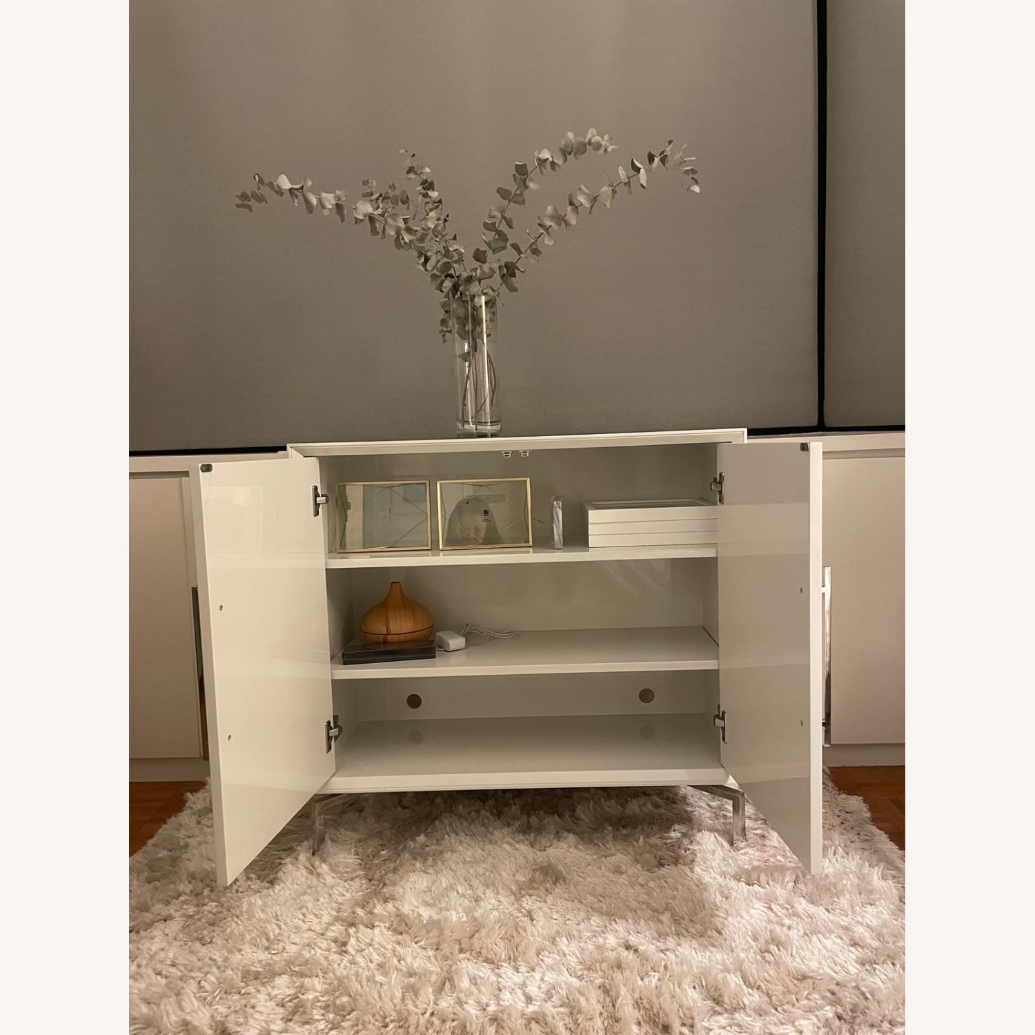 Mitchell Gold + Bob Williams White Cabinet - image-2