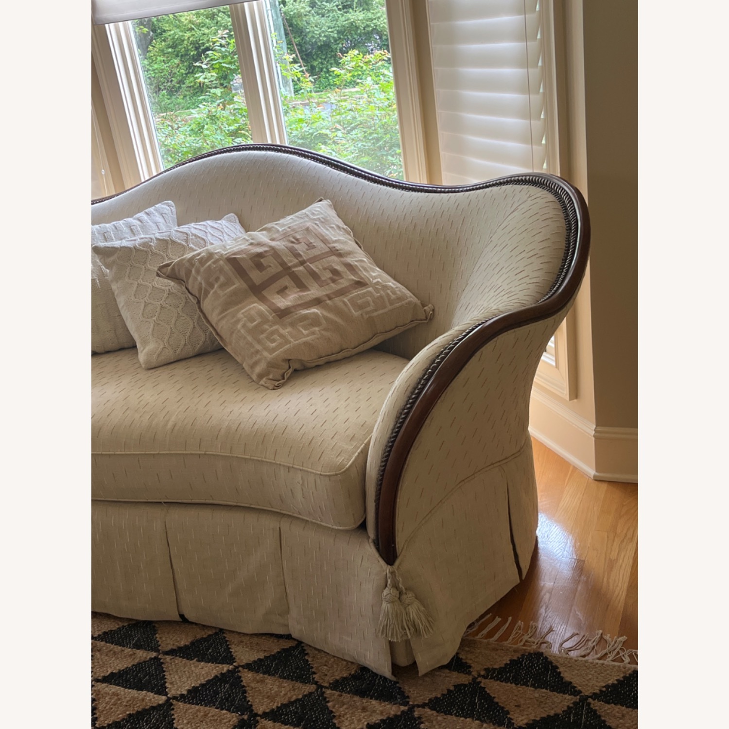 Teak Lined Sofa - image-3