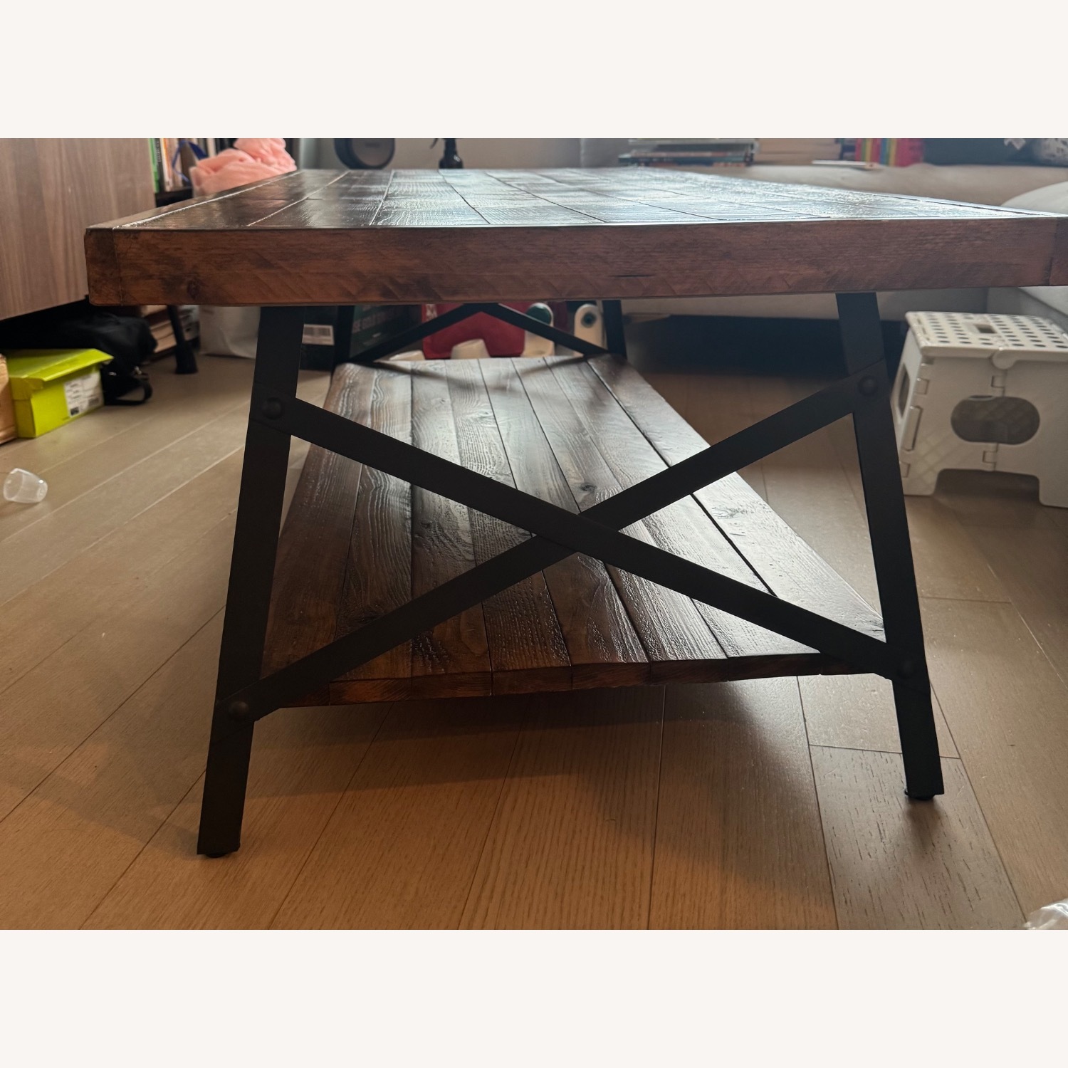 Laguna Solid Wood Top Coffee Table - image-3
