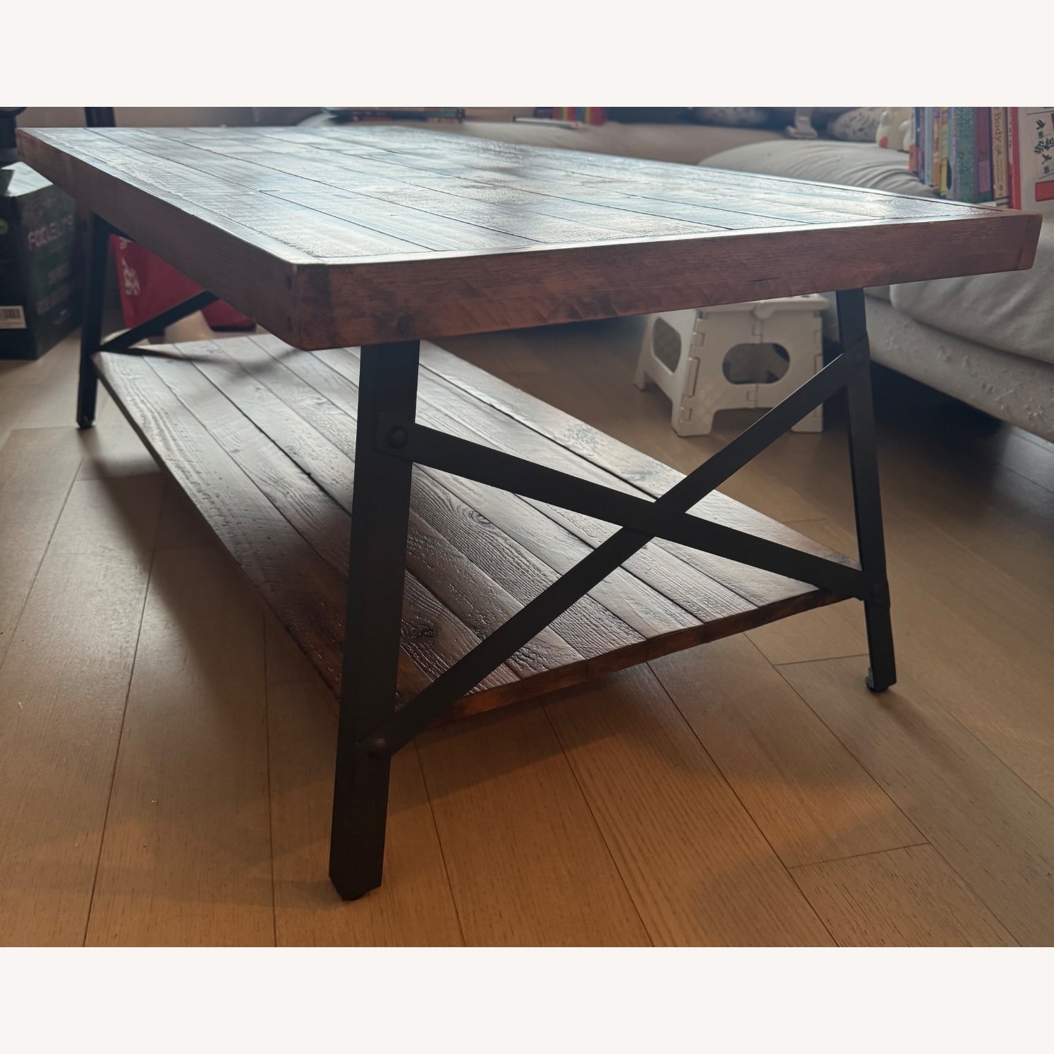 Laguna Solid Wood Top Coffee Table - image-2