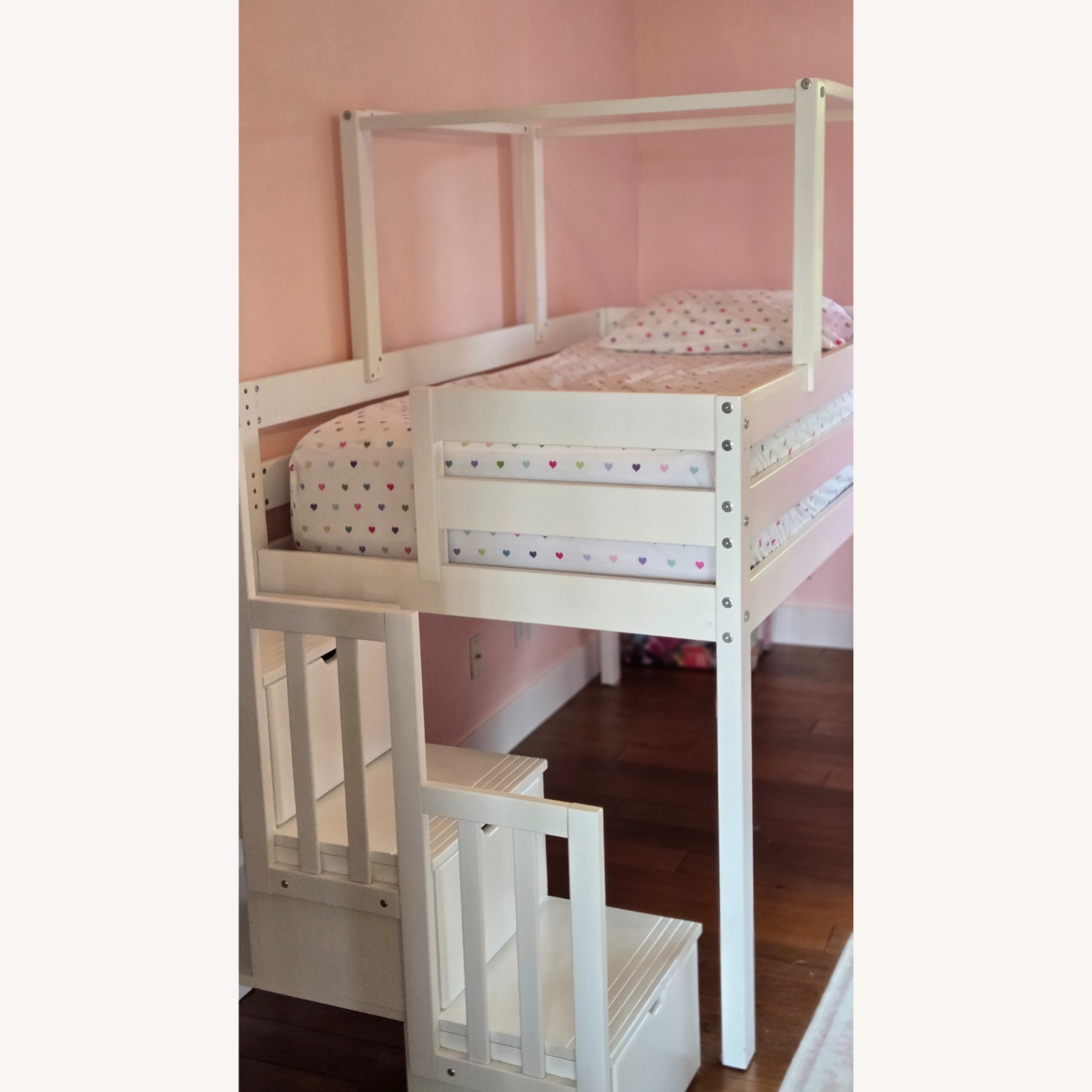 The Playhouse Loft Bed with Stairs - image-3