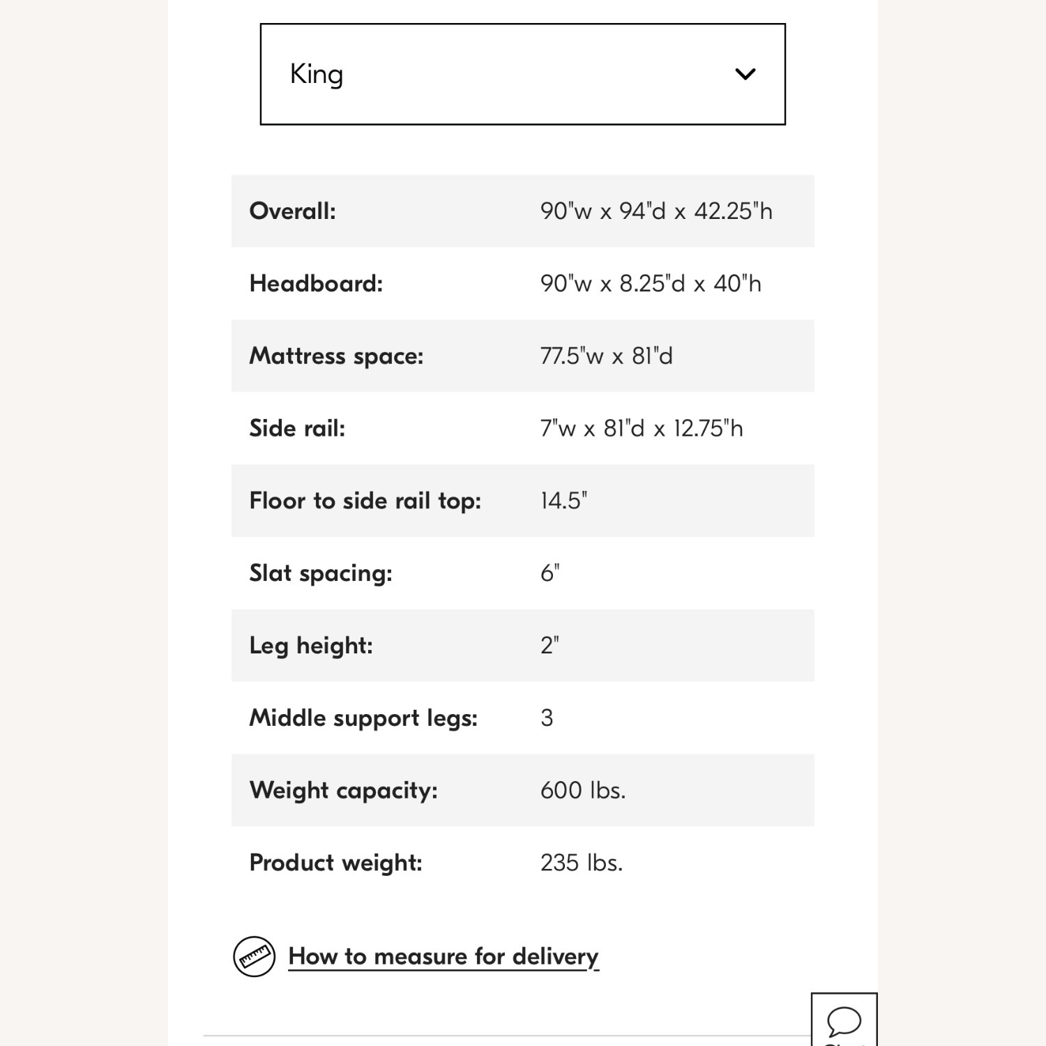 West Elm Laurent King Bed - image-2