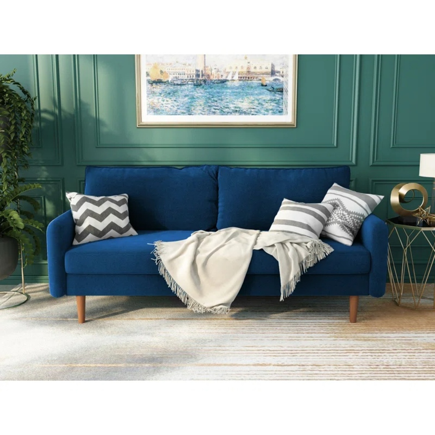 Cococon 70'' Upholstered Loveseat Sofa - image-5