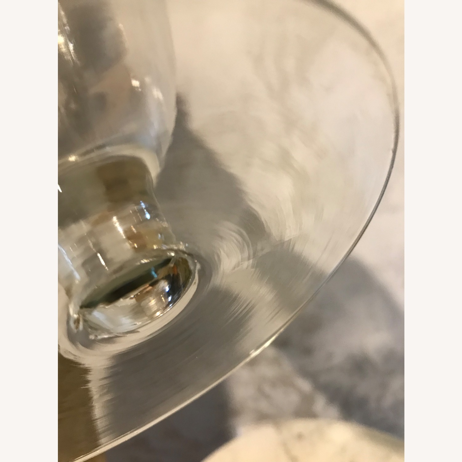 Vintage Hand Cut Toscany Floral Glass Decanter - image-20