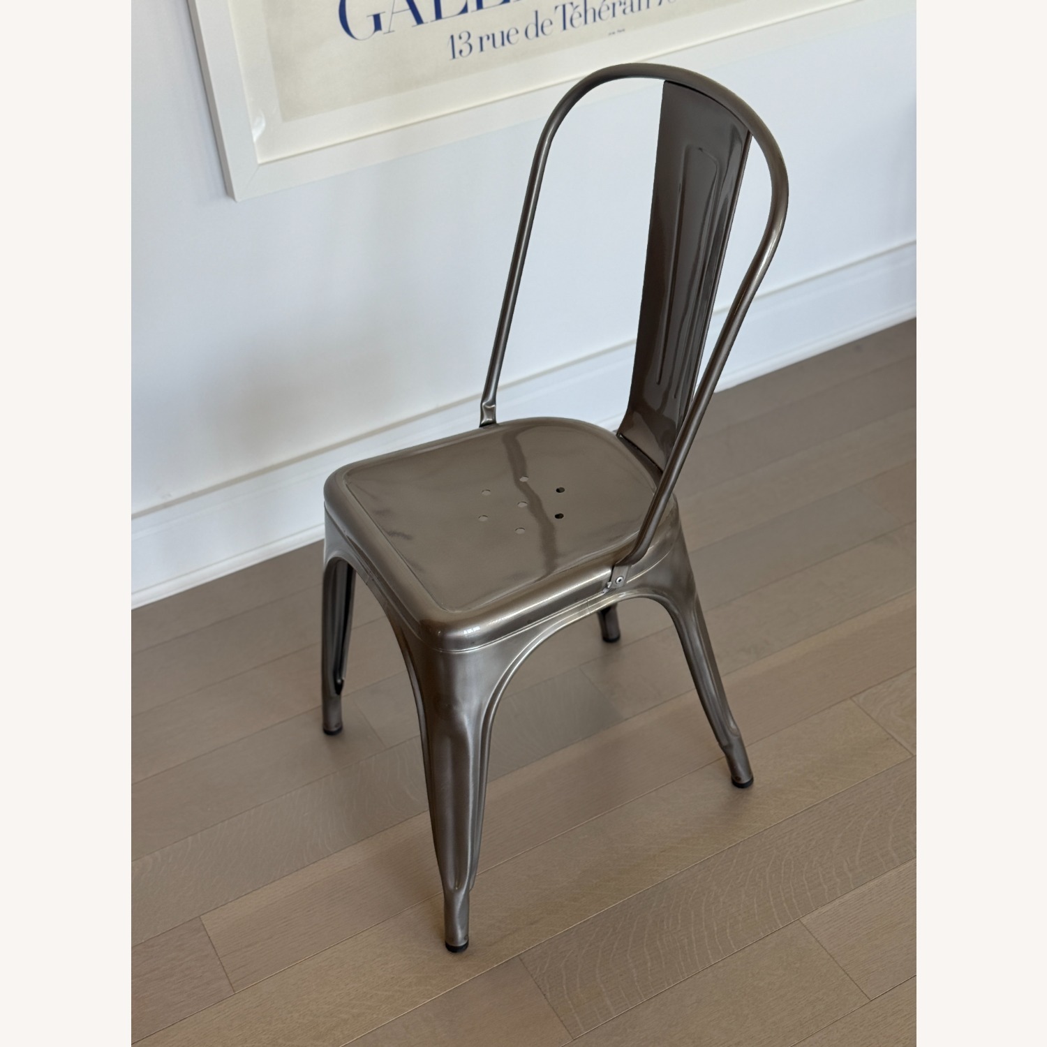 Tolix Chair A in Dark Gray - image-2