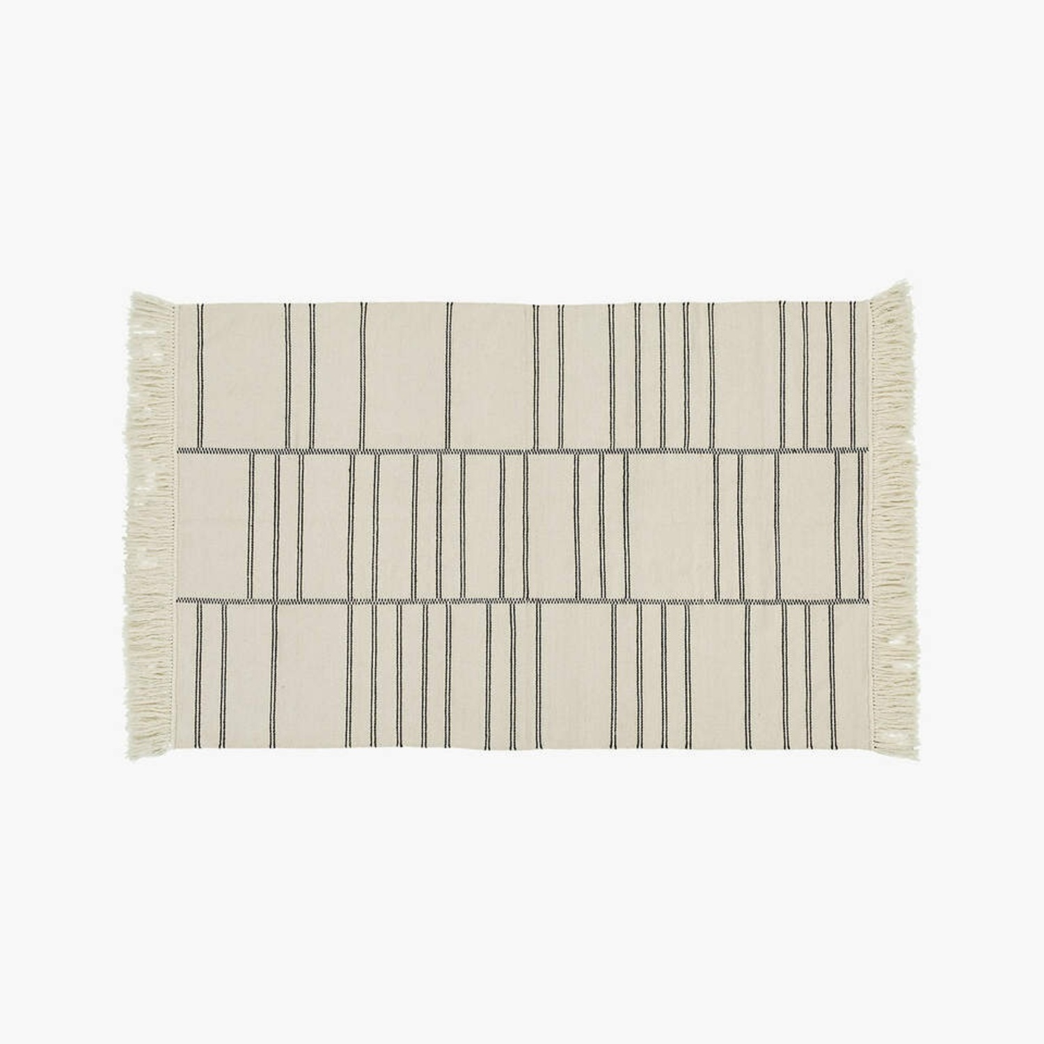 CB2 Eaton Ivory Geometric 6 x 9 Rug - image-7