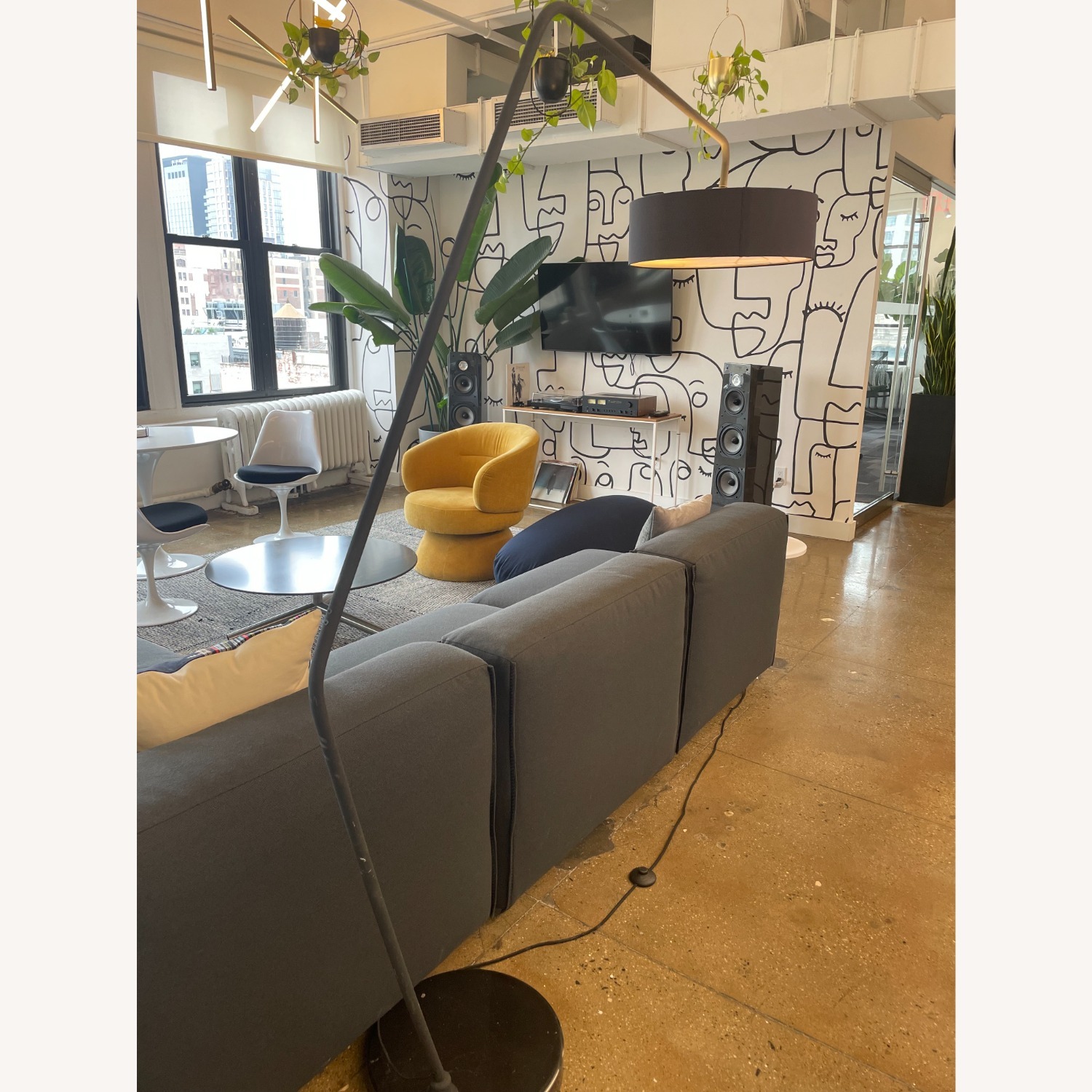 Heron Floor Lamp - Black - image-2