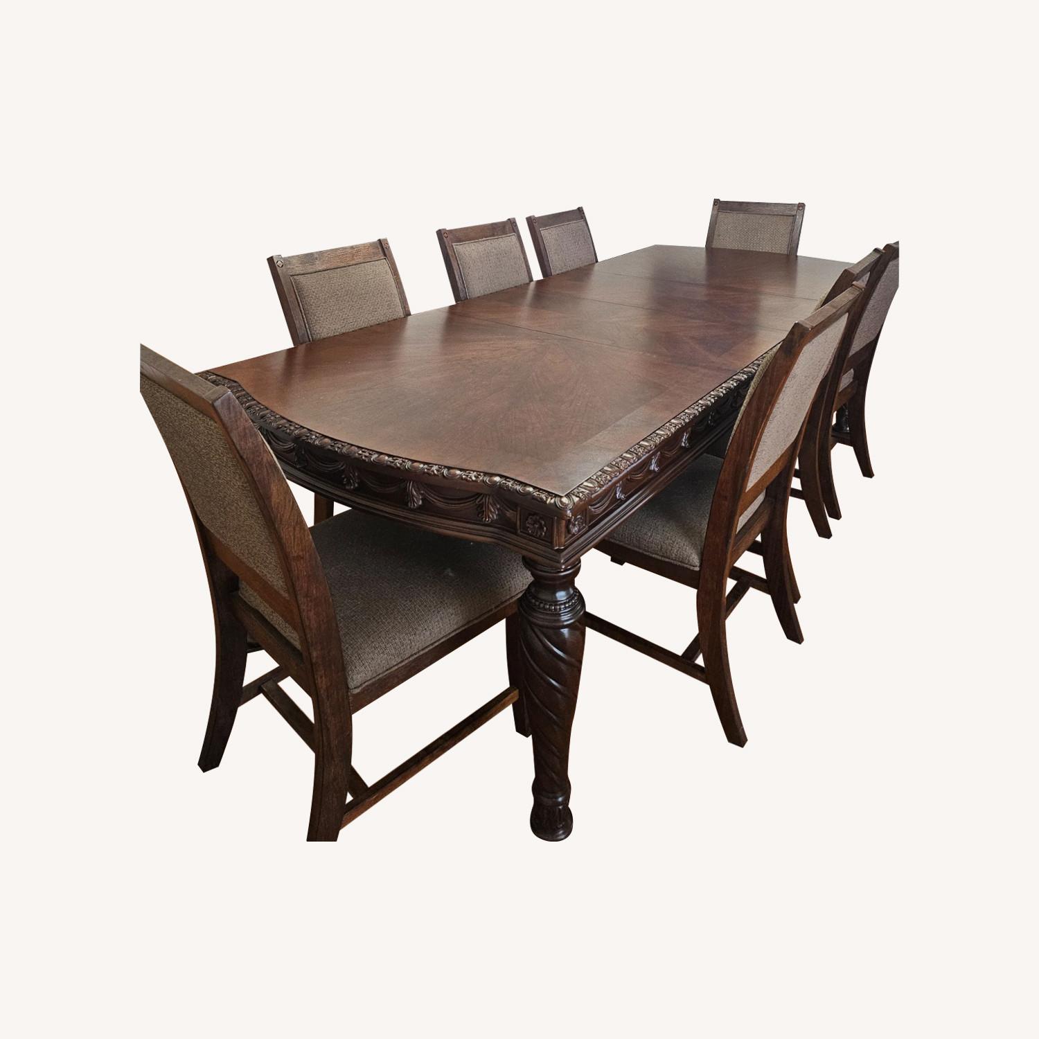 3 Piece Oak Dining Set  - image-0