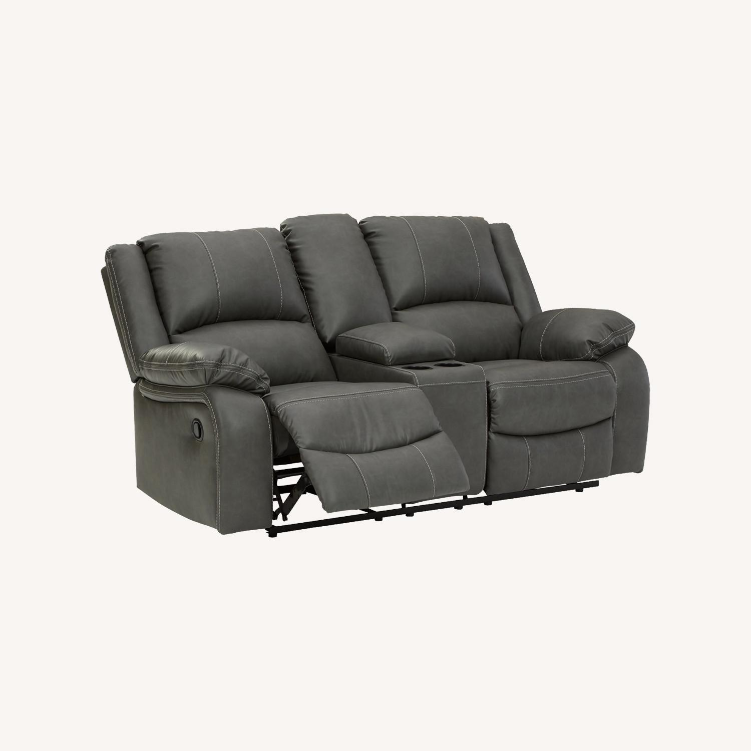 Ashley Furniture Calderwell 2 Seat Recliner Sofa - image-0