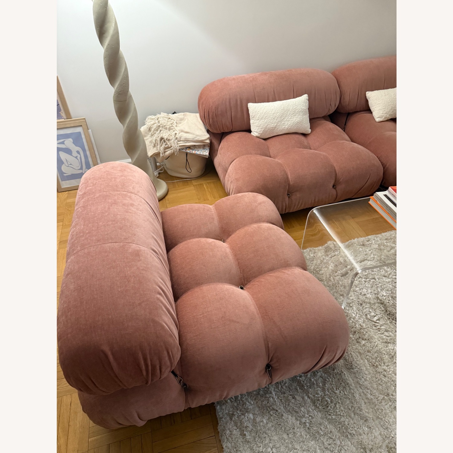 Pink Mario Bellini Camaleonda Sofa - image-6
