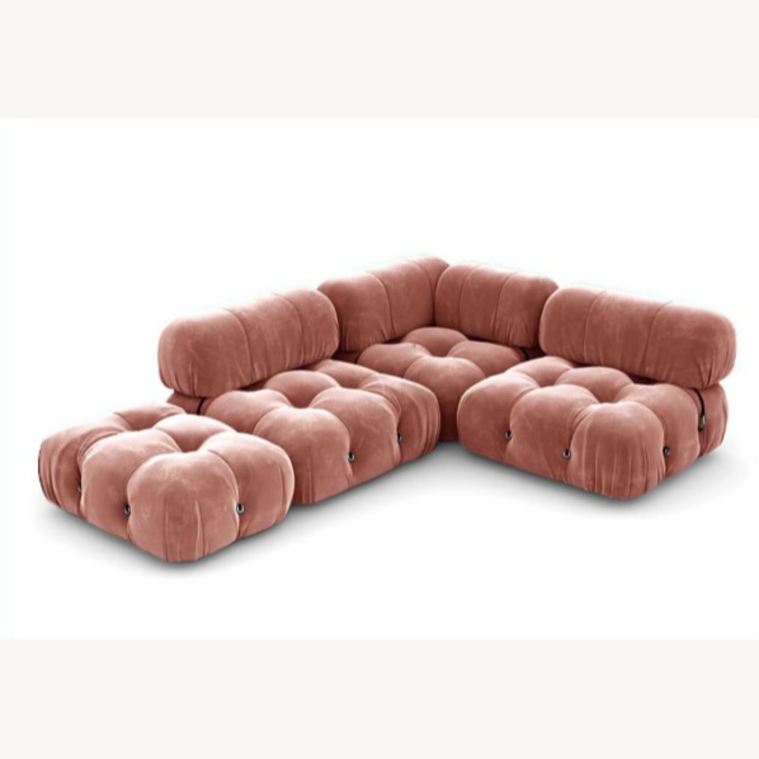 Pink Mario Bellini Camaleonda Sofa - image-1