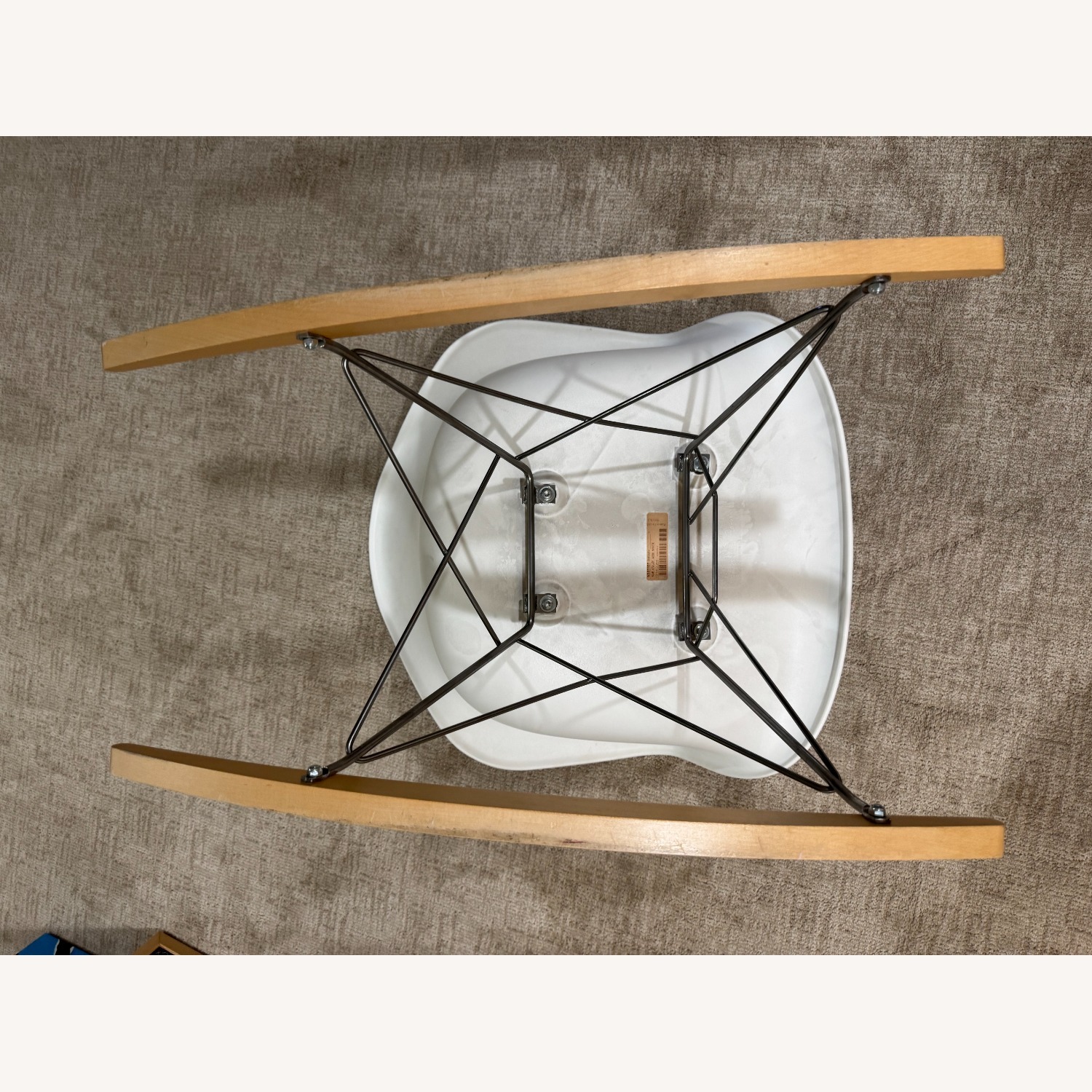 Herman Miller Eames Molded Plastic Armchair, Rocker Base - image-3