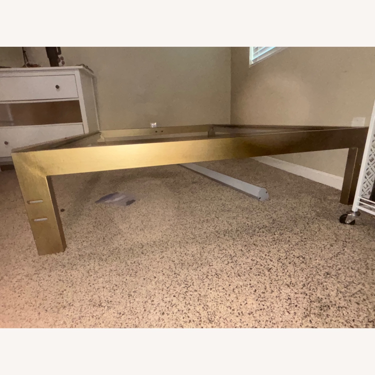 Keetsa Gold Brushed Steel Bed Frame - image-4