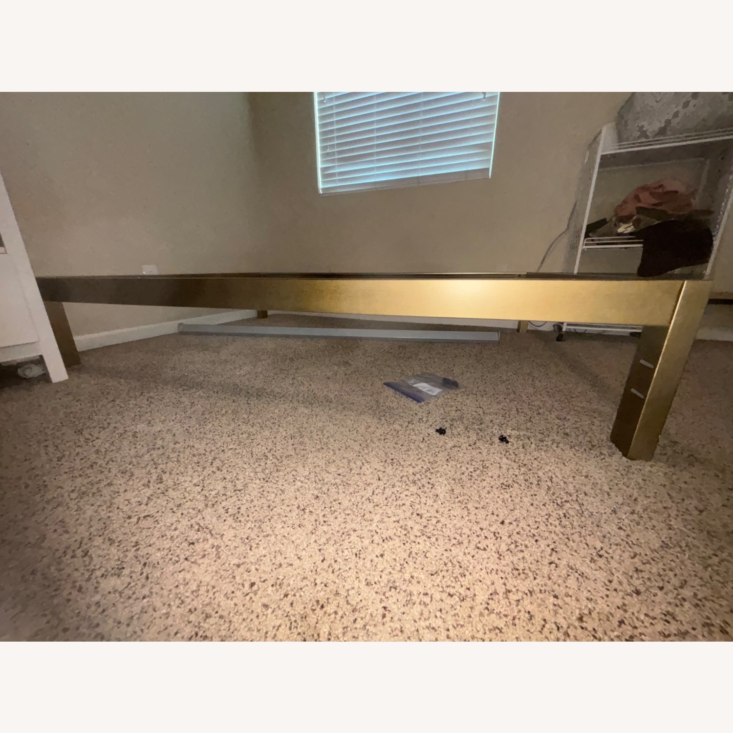 Keetsa Gold Brushed Steel Bed Frame - image-3