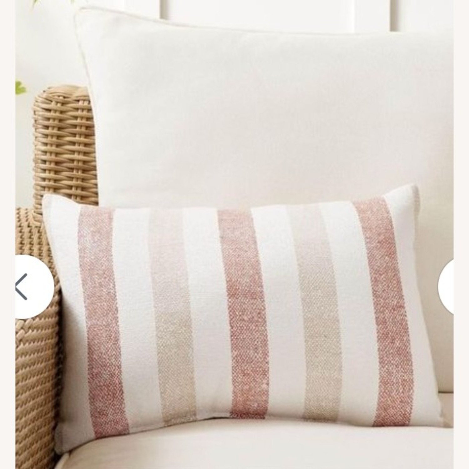 Pottery Barn Sunbrella Pillows - image-3