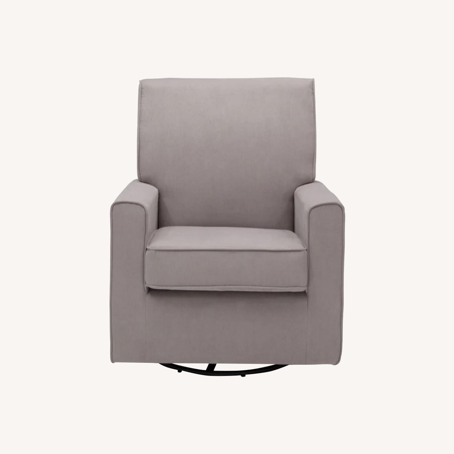 Delta Children Ava Upholstered Glider - Grey - image-0