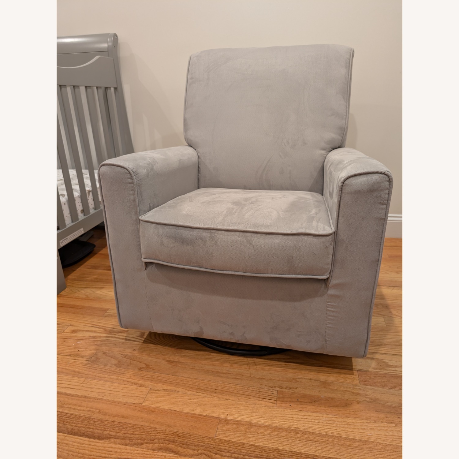 Delta Children Ava Upholstered Glider - Grey - image-7