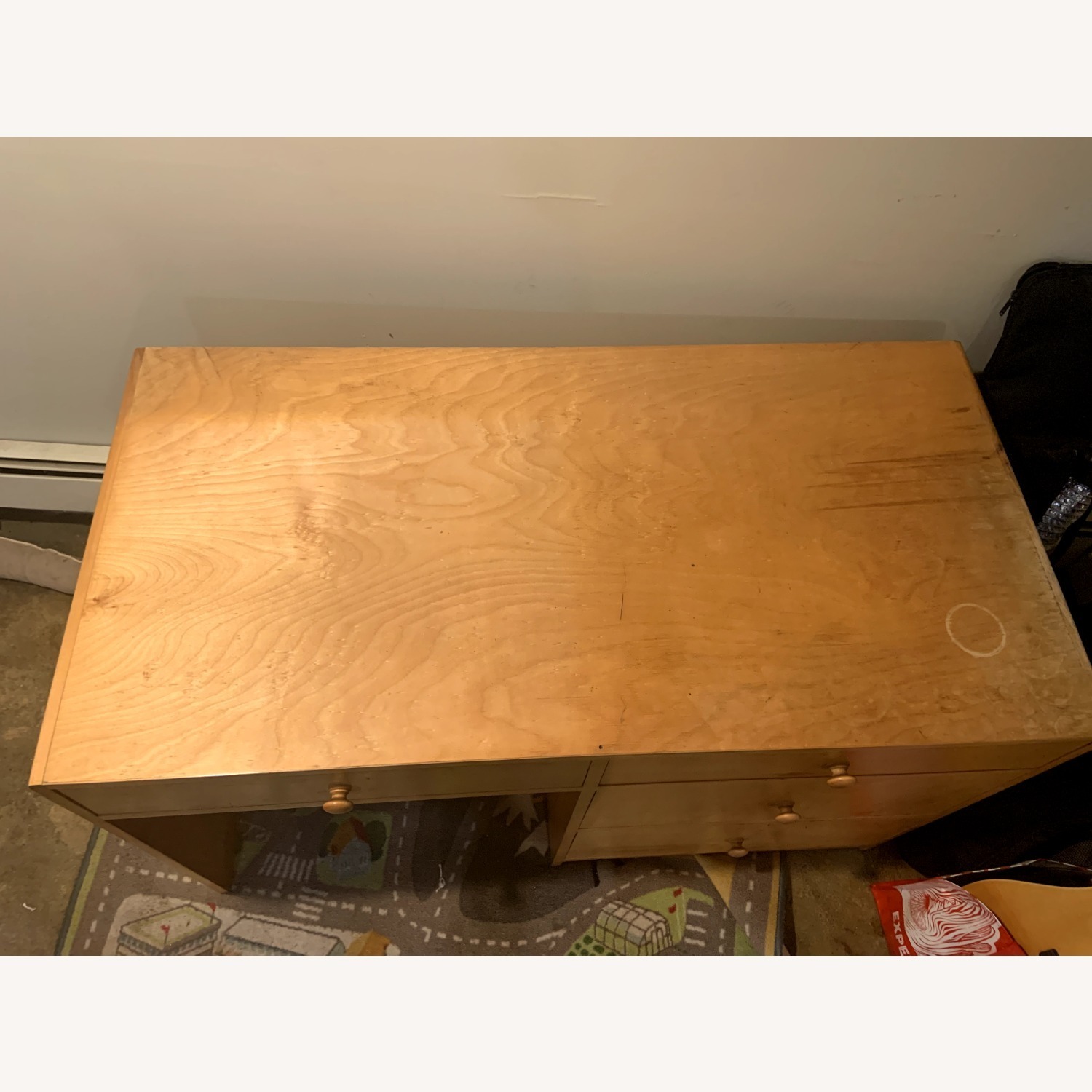 Gothic Cabinet Hardwood Office Desk - image-2