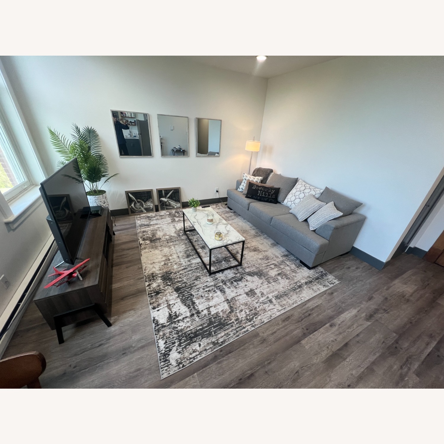 Passport Sofa in Justice Stone - image-1