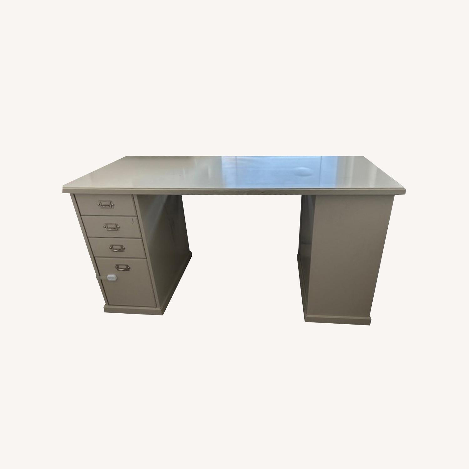 IKEA VEBJÖRN Desk, Beige - image-0