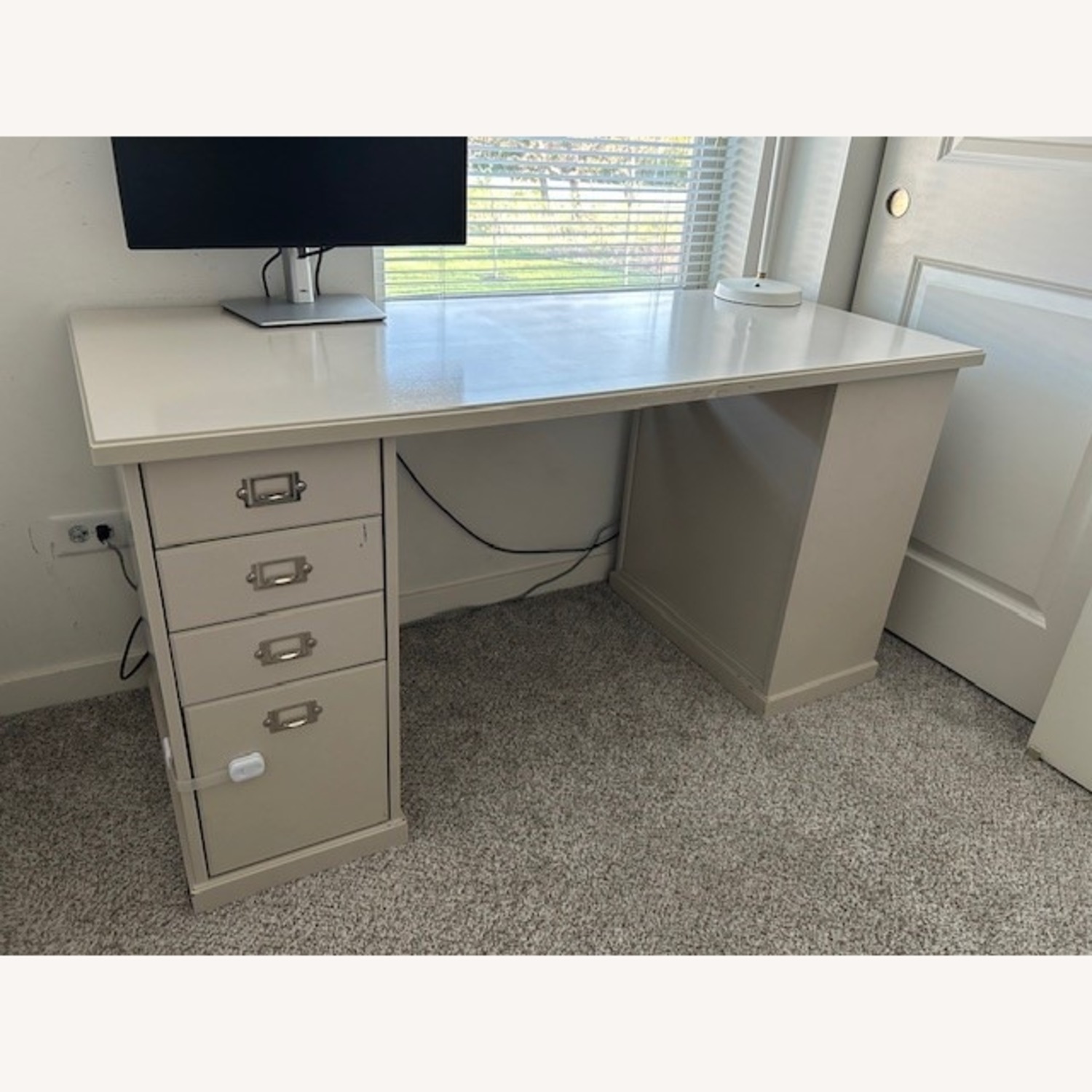 IKEA VEBJÖRN Desk, Beige - image-1