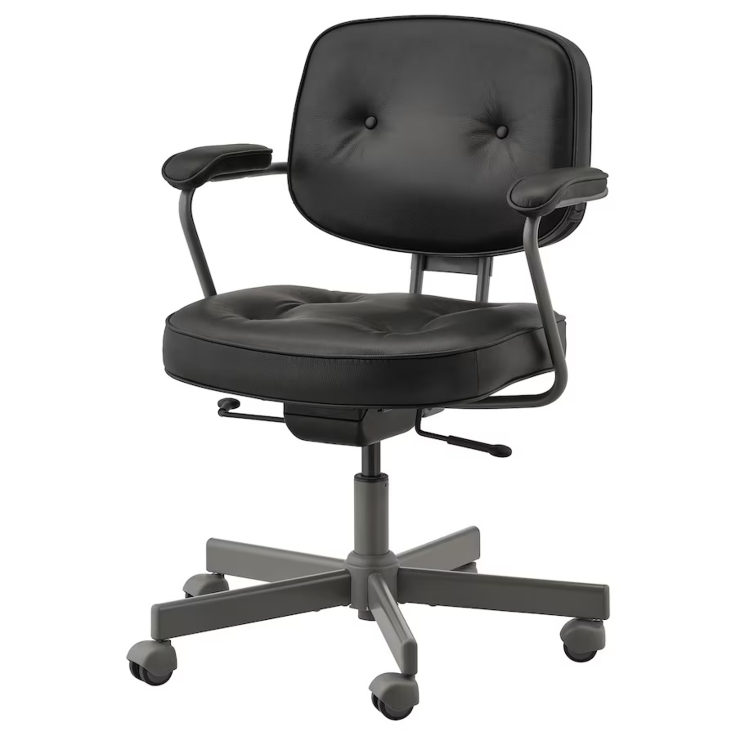 IKEA ALEFJÄLL Office Chair, Glose black - image-4