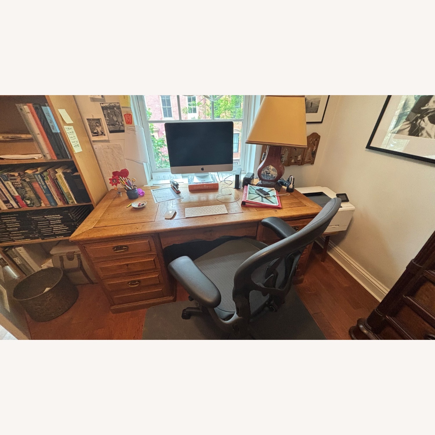 Antique Writer's Desk - image-8