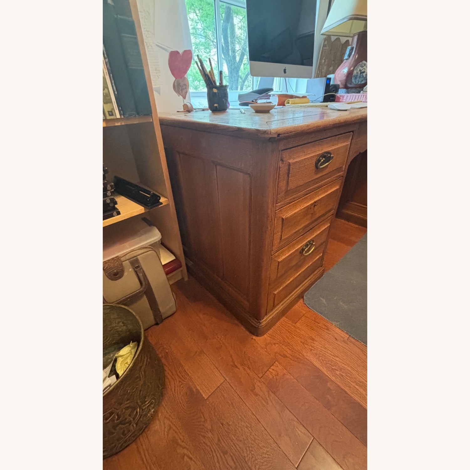 Antique Writer's Desk - image-3