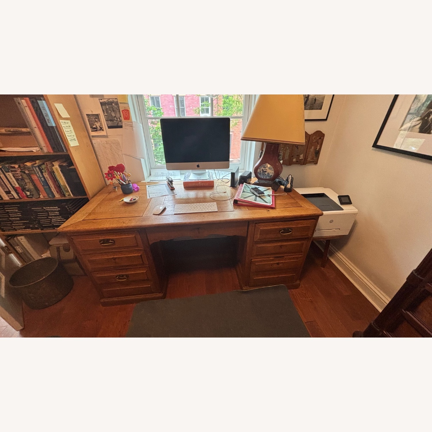 Antique Writer's Desk - image-9