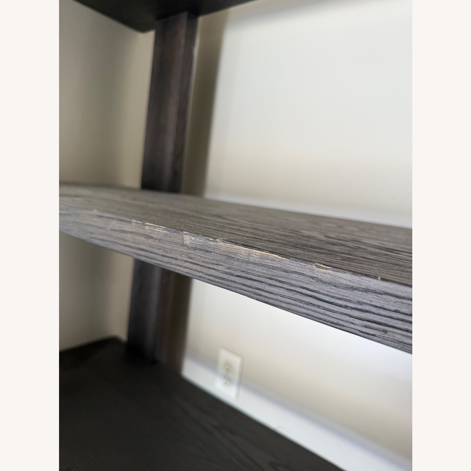 Restoration Hardware Antoccino Black Oak Shelving  - image-3