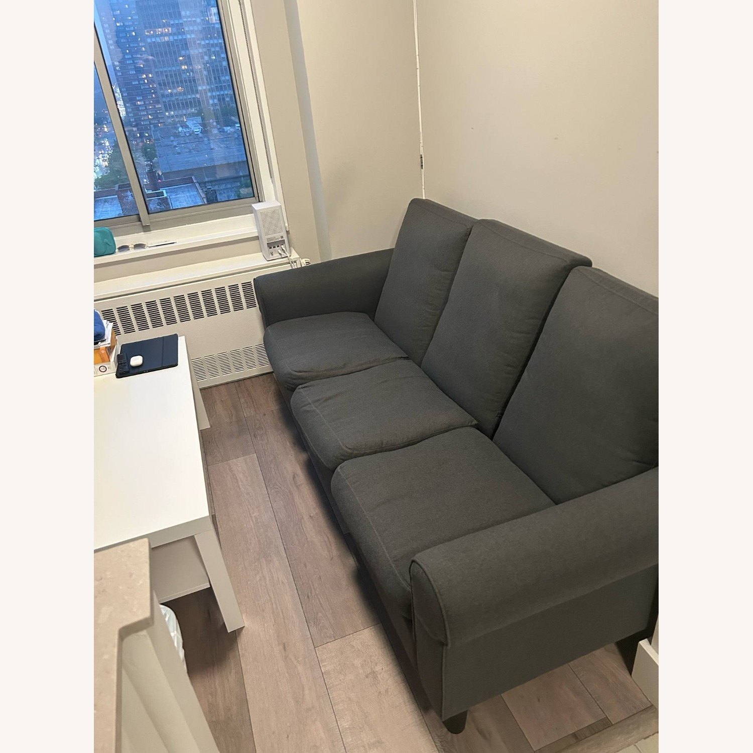 IKEA Gammalbyn 3-Seat Gray Sofa - image-1
