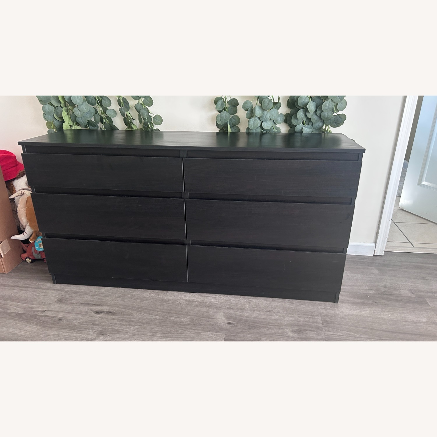  IKEA KULLEN Black Dresser - image-1