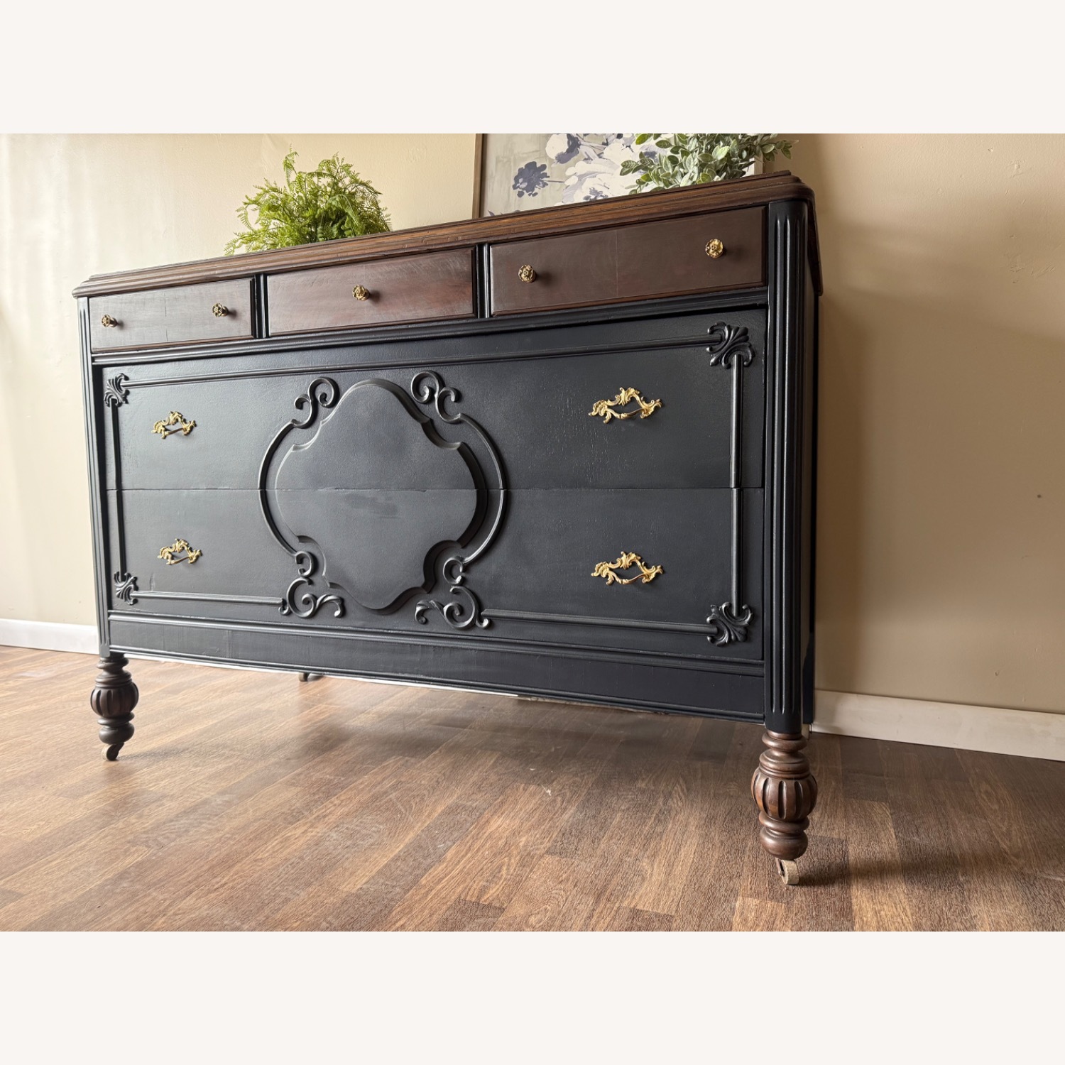 Antique Dresser with Original Hardware - image-0