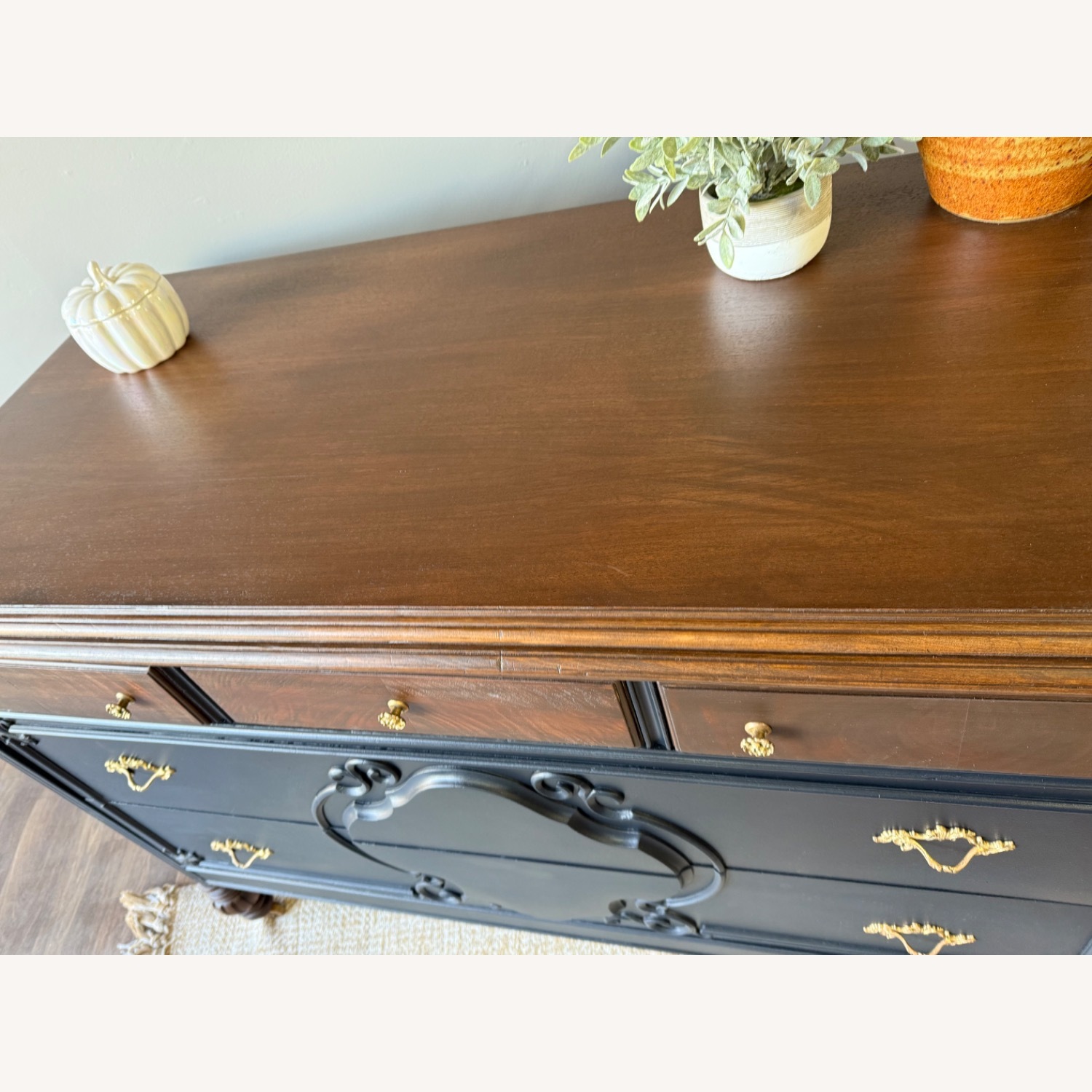 Antique Dresser with Original Hardware - image-9
