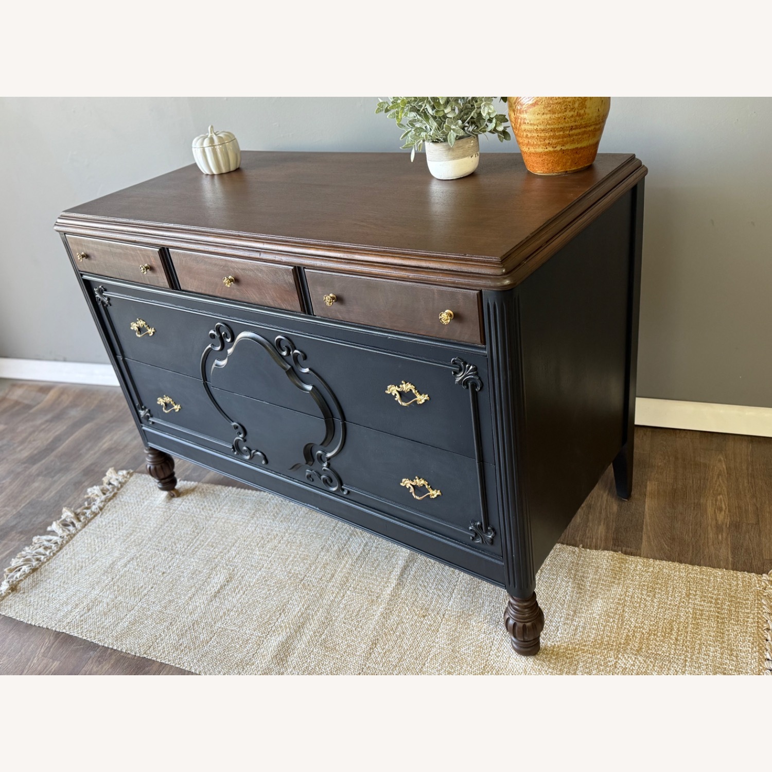 Antique Dresser with Original Hardware - image-5