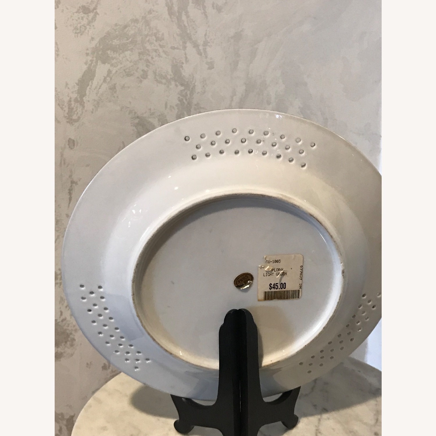 Vintage Decorative Floral 11” Plate With Gold Trim - image-14