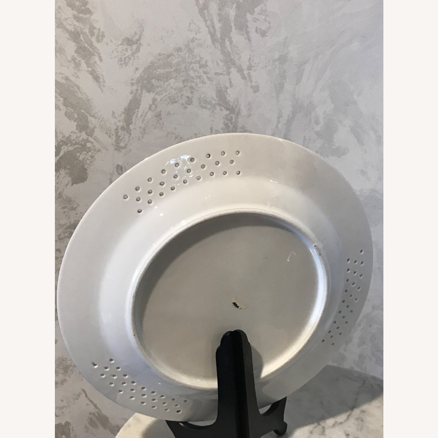 Vintage Decorative Floral 11” Plate With Gold Trim - image-3