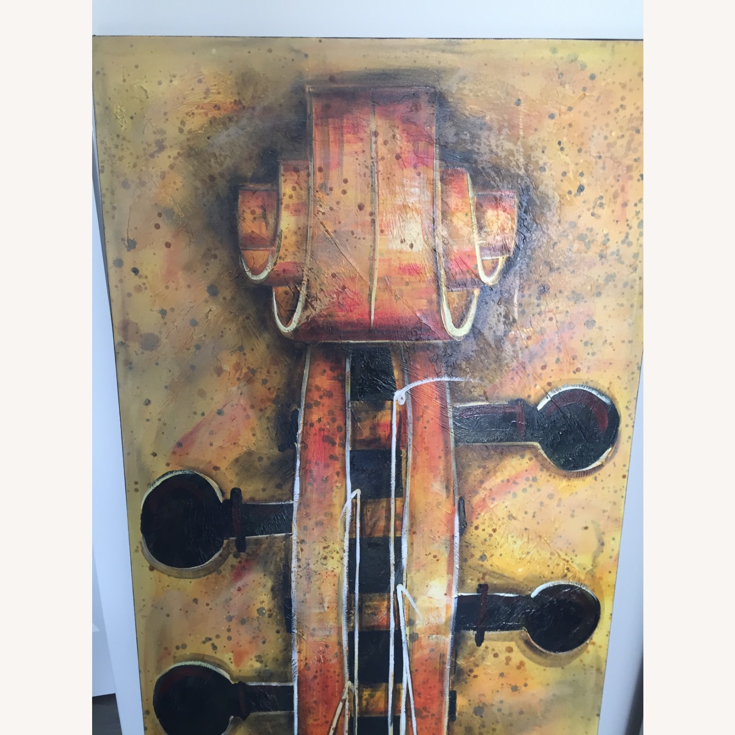 Guitar Oil Painting  - image-2