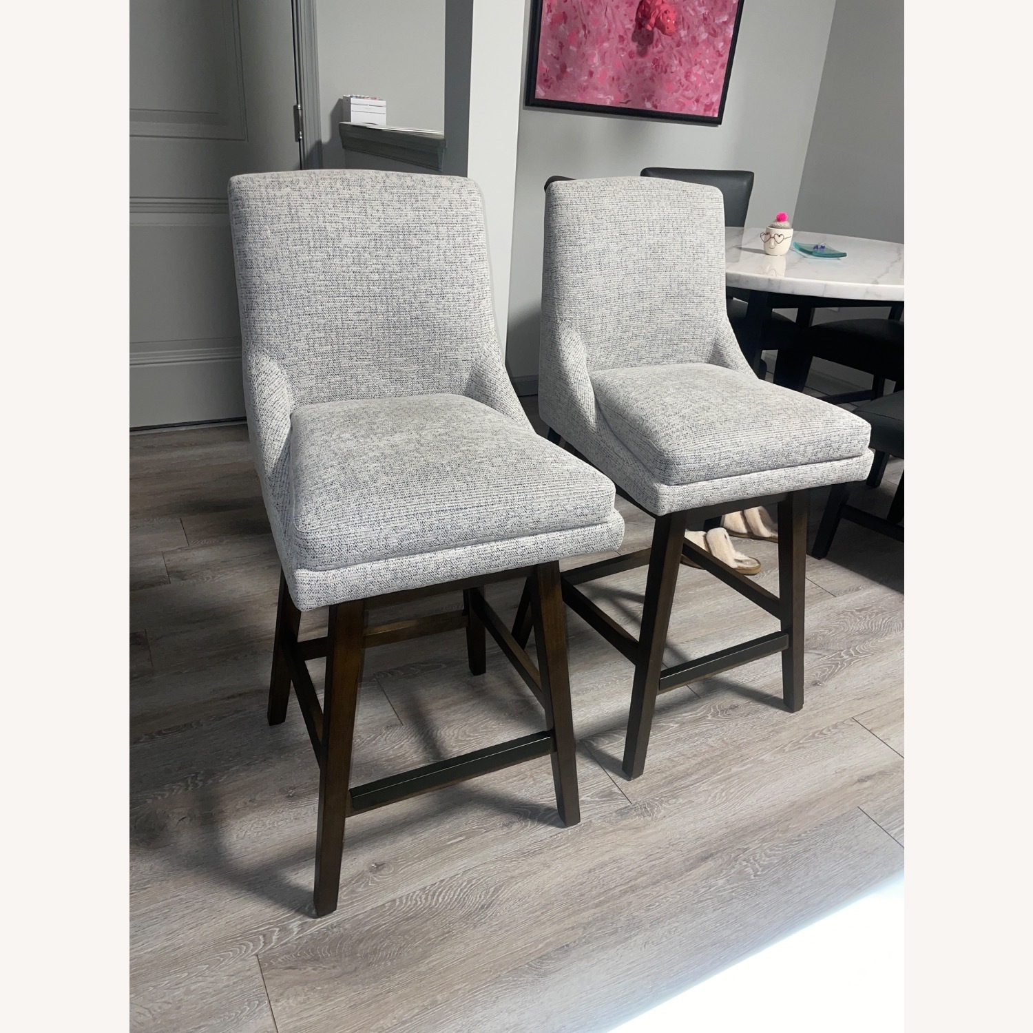 Home Goods Two High Top Chairs - image-1