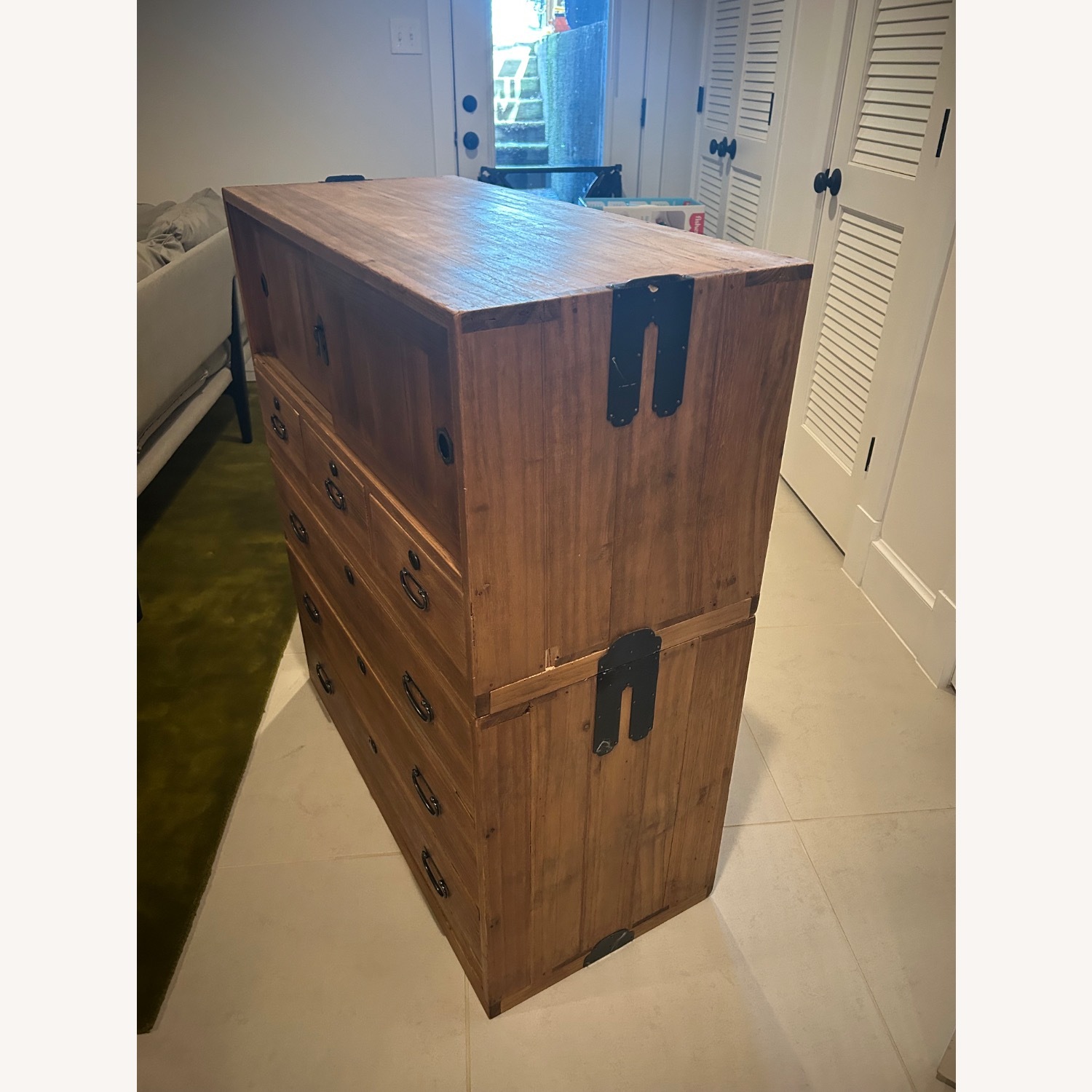 Vintage Japanese Tansu dresser - image-2