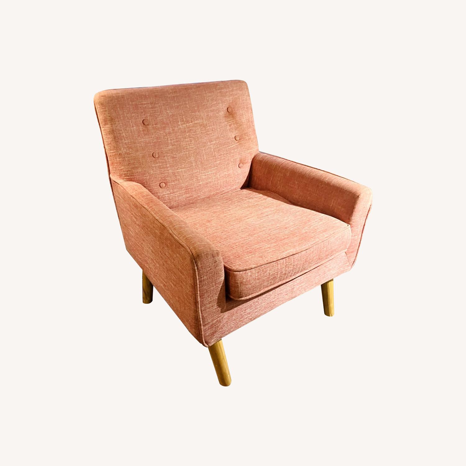 Jofran Inc. Rose Colored Arm Chair - image-0