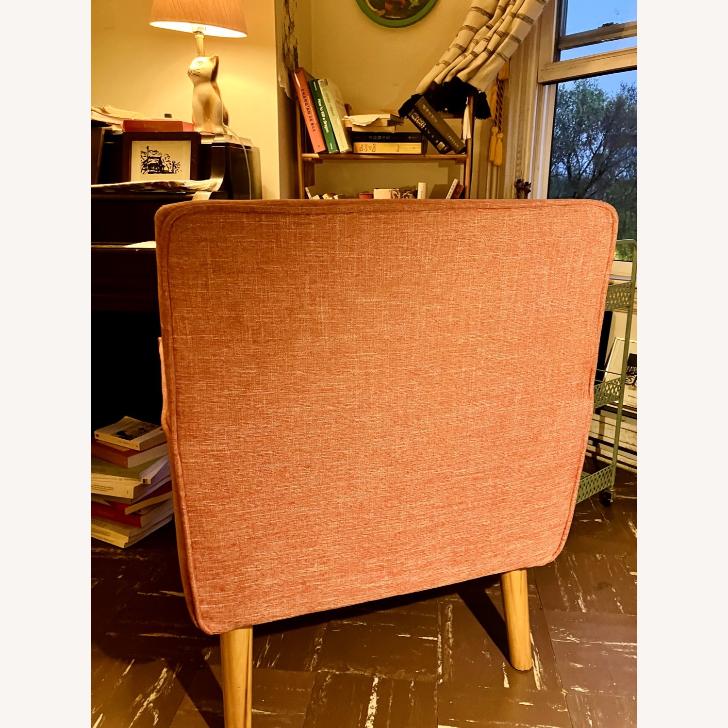 Jofran Inc. Rose Colored Arm Chair - image-5
