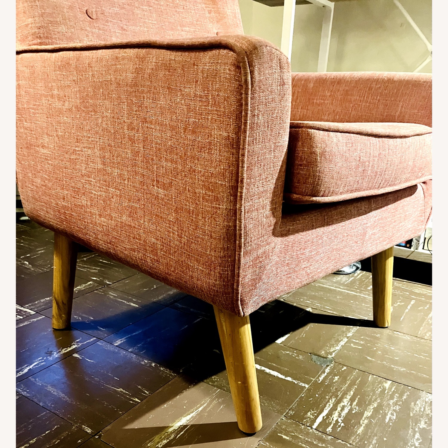 Jofran Inc. Rose Colored Arm Chair - image-9