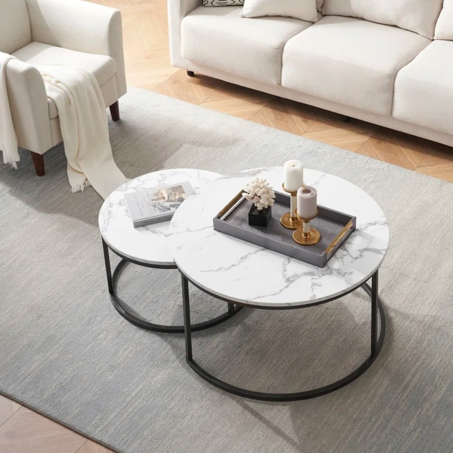Nesting Coffee Tables - image-3