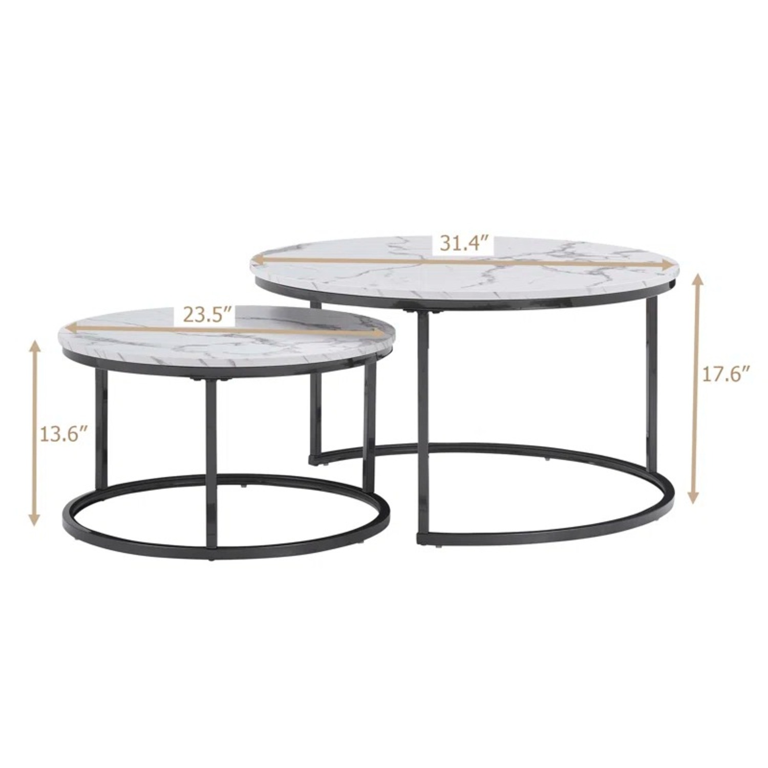 Nesting Coffee Tables - image-4