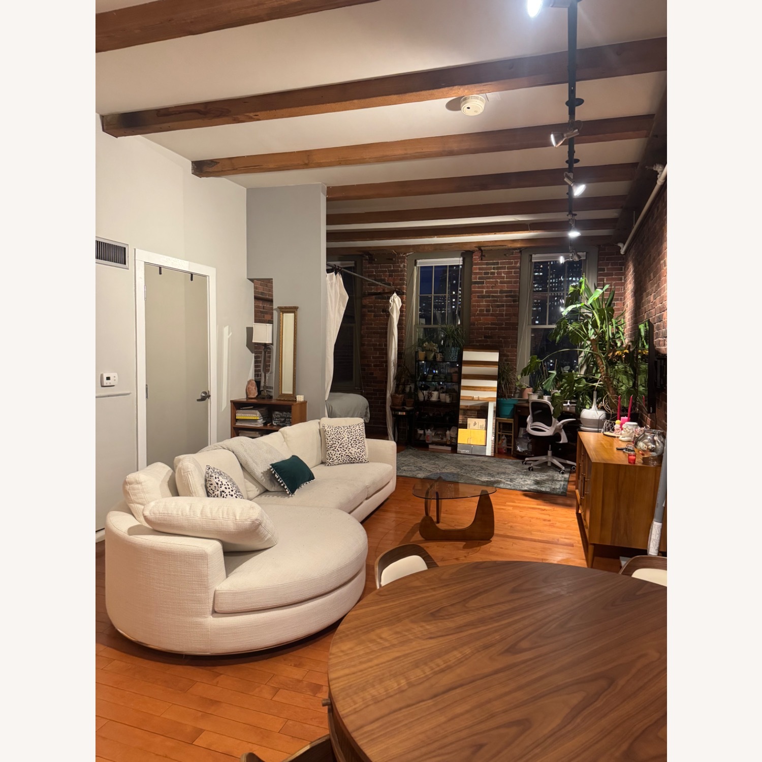 Castlery Hamilton Round Chaise Sectional Sofa - image-1