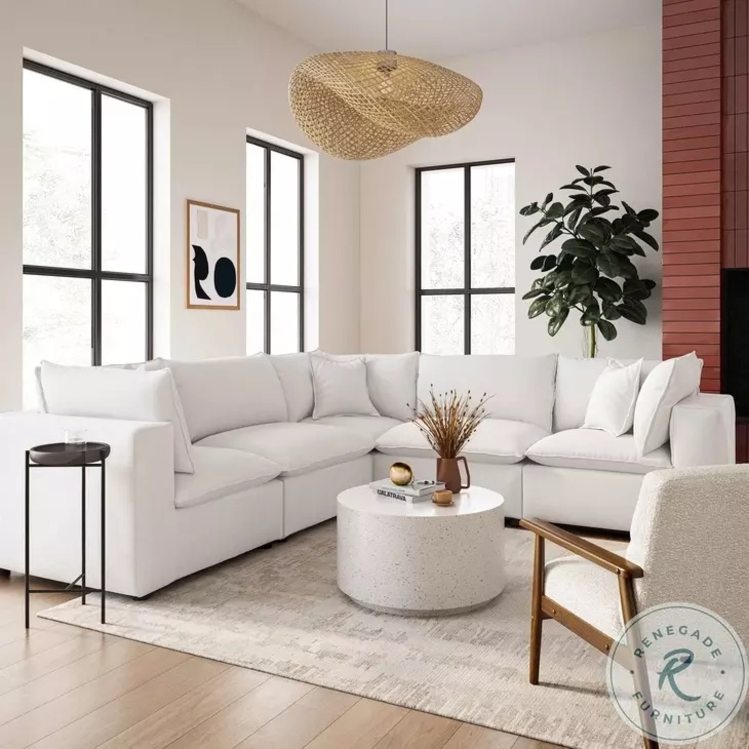 Cali Pearl Modular Sectional - image-5