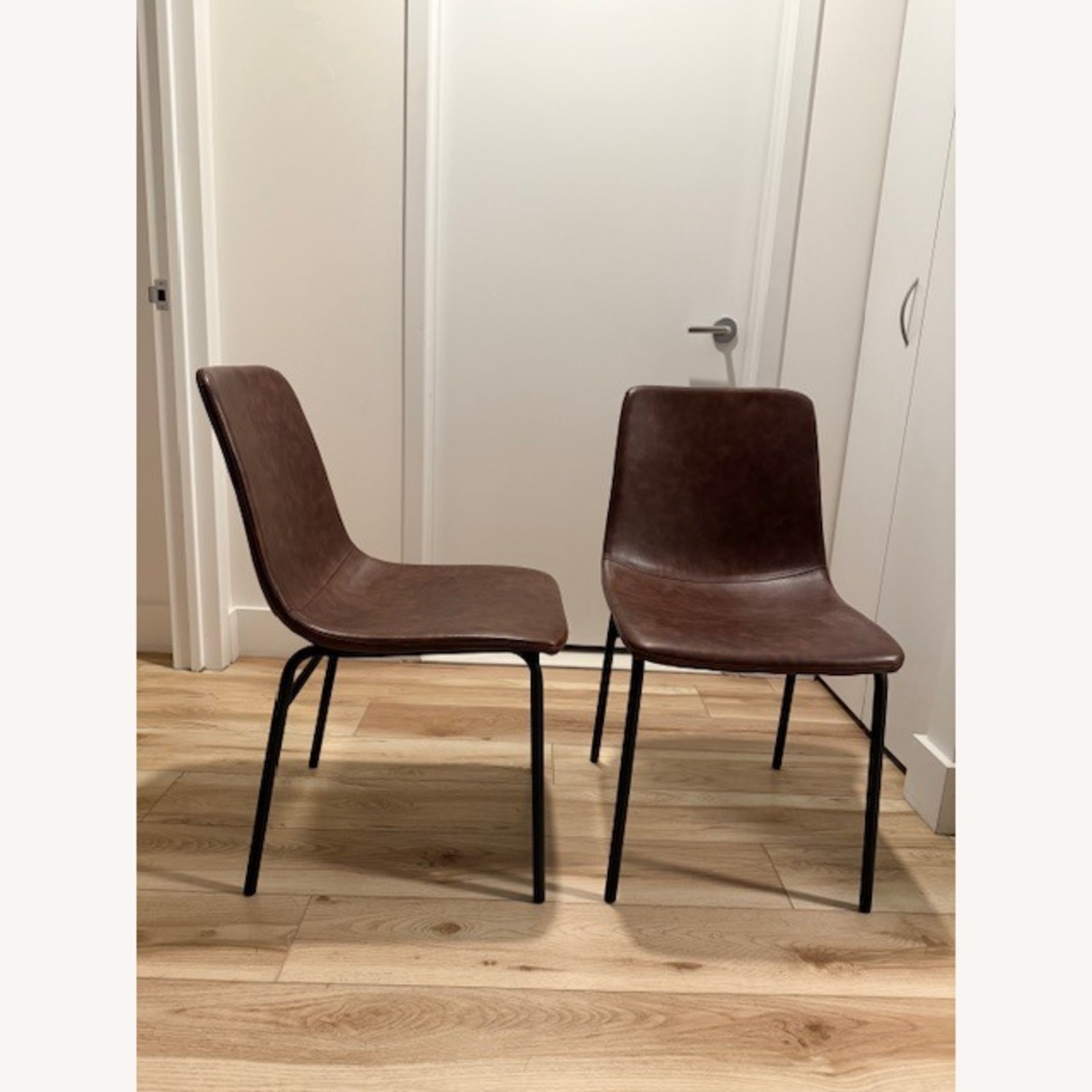 AllModern Smyth Leather Chairs (Set of 2) - image-2